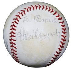 Fernando Valenzuela Los Angeles Dodgers Signed Autographed Rawlings Official National League Baseball JSA COA with Display Holder