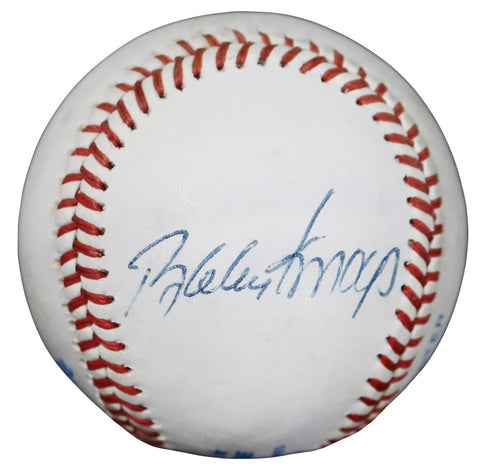 Bobby Knoop California Angels Signed Autographed Rawlings Official American League Baseball with Display Holder