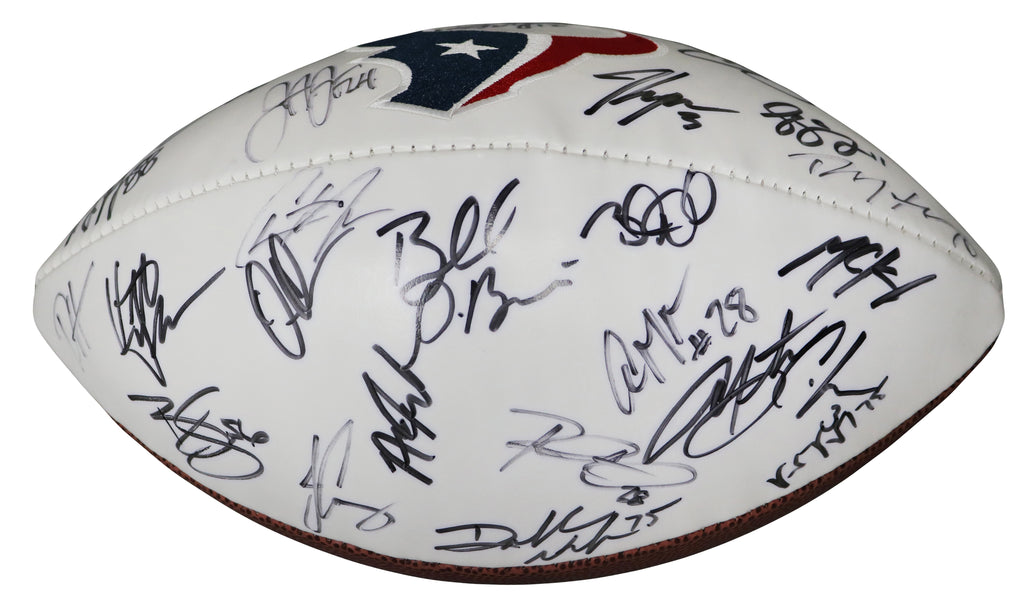 Vince Wilfork New England Patriots Autographed White Panel Football