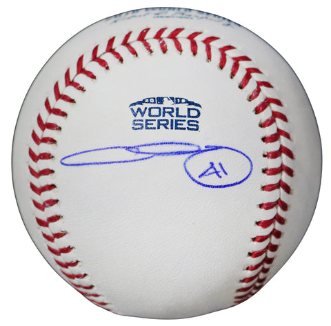 Chris Sale Boston Red Sox Signed Autographed 2018 World Series Official Baseball JSA Witnessed COA with Display Holder