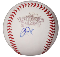 Jon Jay St. Louis Cardinals Signed Autographed 2013 World Series Official Baseball PSA COA with Display Holder