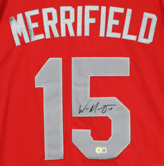 Whit Merrifield Kansas City Royals Signed Autographed 2019 All Star #15 Jersey Beckett COA