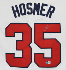 Eric Hosmer Team USA Signed Autographed White #35 Jersey Beckett Certification