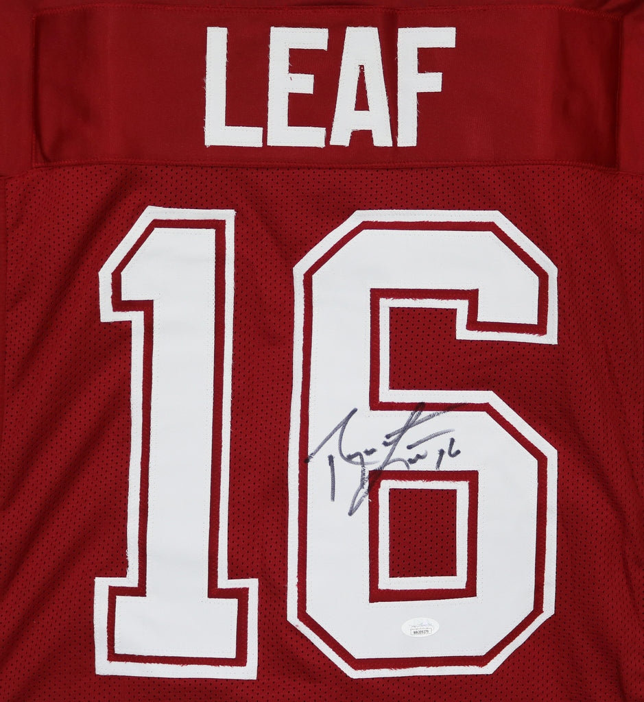 Ryan Leaf Washington State Cougars Signed Autographed Custom Jersey –