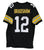 Terry Bradshaw Pittsburgh Steelers Signed Autographed Black #12 Custom Jersey PAAS COA