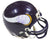Michael Bennett and Red McCombs Minnesota Vikings Signed Autographed Football Mini Helmet