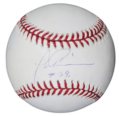 Juan Rivera Los Angeles Angels Signed Autographed Rawlings Official Major League Baseball PSA COA with Display Holder