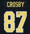 Sidney Crosby Pittsburgh Penguins Signed Autographed Black #87 Custom Jersey PAAS COA