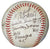 West Palm Beach Expos 1994 Team Signed Autographed Florida State League Baseball with Display Holder