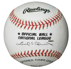 Rawlings Official Ball National League Baseball Commissioner Leonard S. Coleman