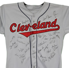 Francisco Lindor Autographed & Framed Blue Cleveland Indians Jersey Auto  Fanatics COA