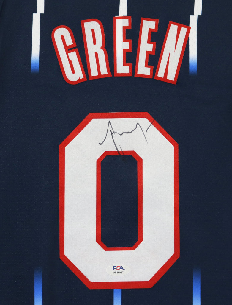 Jalen Green Signed Houston Rockets Jersey BAS COA - The Autograph Source