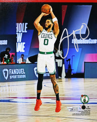 Jayson Tatum Boston Celtics Signed Autographed 8" x 10" Photo Fanatics Certification