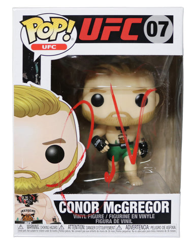 Conor McGregor Signed Autographed UFC FUNKO POP #07 Vinyl Figure PSA COA