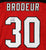 Martin Brodeur New Jersey Devils Signed Autographed Red #30 Custom Jersey JSA COA
