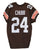 Nick Chubb Cleveland Browns Signed Autographed Brown #24 Custom Jersey Beckett Witness Certification