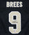 Drew Brees New Orleans Saints Signed Autographed Black #9 Custom Jersey Beckett Witness Certification