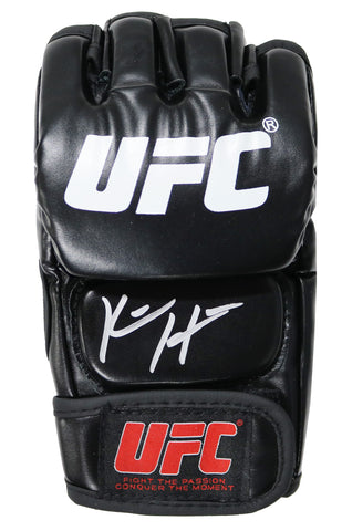 Kevin Holland Signed Autographed MMA UFC Black Fighting Glove Beckett Witness Certification
