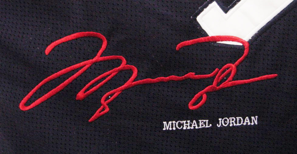 NBA All Star Jersey with Embroidered Autographs - Jordan Kobe Lebron –
