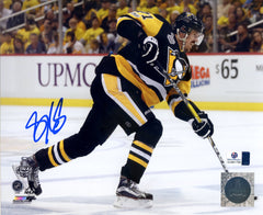 Evgeni Malkin Pittsburgh Penguins 8" x 10" Photo Signed Autographed by Sidney Crosby Global COA