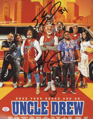Kyrie Irving and Shaquille O'Neal Dual Signed Autographed 8" x 10" Uncle Drew Movie Photo PAAS COA