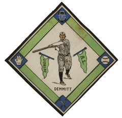 Ray Demmitt Detroit Tigers 1914 B18 Felt Blanket