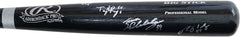 Minnesota Twins 2018 Team Autographed Signed Rawlings Black Baseball Bat - 11 Autographs