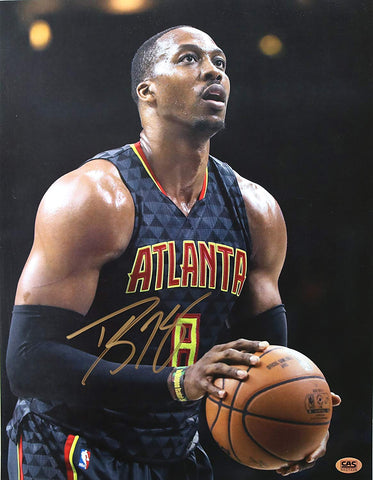 Dwight Howard Atlanta Hawks Signed Autographed 11" X 14" Photo CAS COA