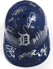 Detroit Tigers 2016 Team Signed Autographed Souvenir Full Size Batting Helmet Authenticated Ink COA Cabrera Kinsler Fulmer