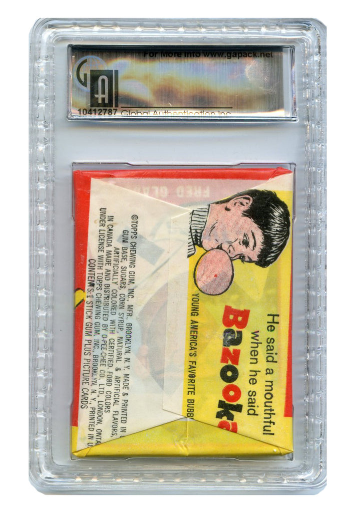 1967 TOPPS BASEBALL 5 CENTS WAX WRAPPER NM/MT
