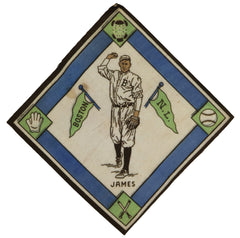 Bill James Boston Braves 1914 B18 Felt Blanket