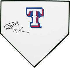 Ron Washington Texas Rangers Autographed Signed Baseball Home Plate