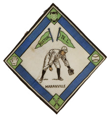 Rabbit Maranville Boston Braves 1914 B18 Felt Blanket