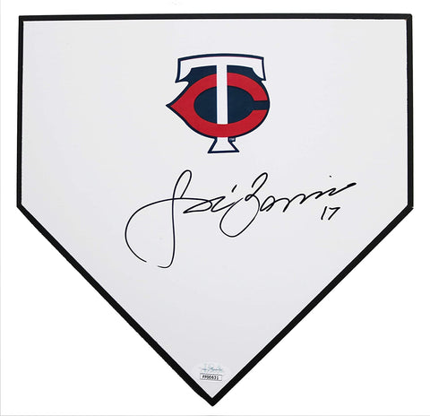 Jose Berrios Minnesota Twins Signed Autographed Baseball Home Plate JSA COA