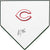 Billy Hamilton Cincinnati Reds Autographed Signed Baseball Home Plate