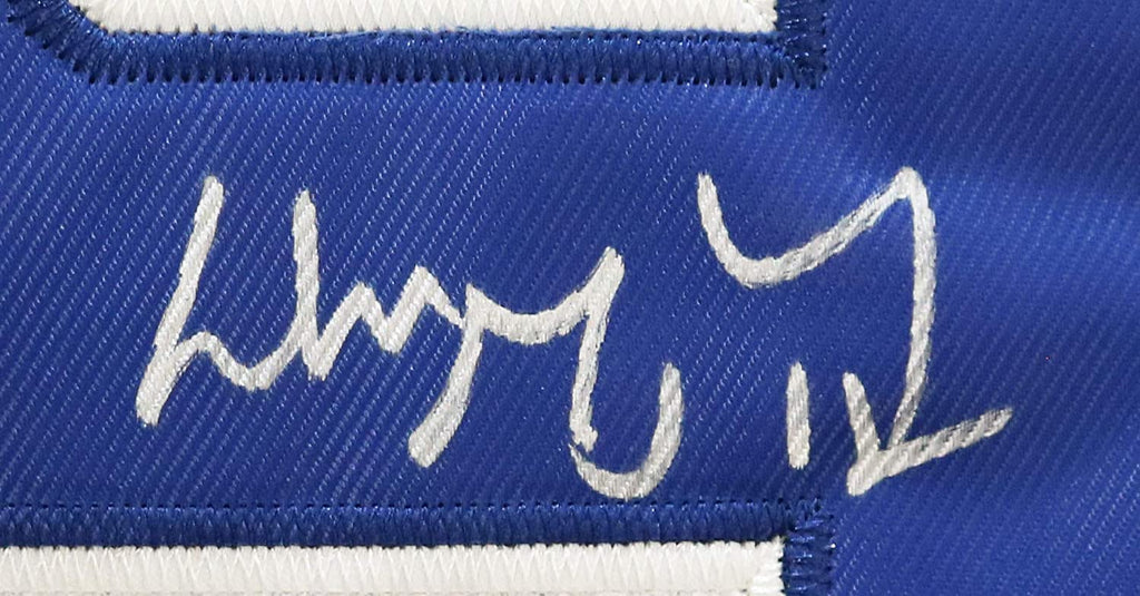 Wayne Gretzky Signed Autographed Edmonton Oilers #99 Blue Jersey