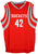 Nene Houston Rockets Signed Autographed Red #42 Custom Jersey JSA COA