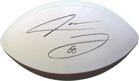 Jarvis Landry Cleveland Browns Signed Autographed White Panel Football JSA COA