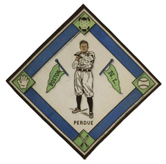 Hub Perdue Boston Braves 1914 B18 Felt Blanket