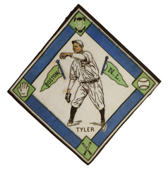 George Lefty Tyler Boston Braves 1914 B18 Felt Blanket