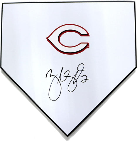 Zack Cozart Cincinnati Reds Signed Autographed Baseball Home Plate