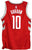 Eric Gordon Houston Rockets Signed Autographed Red #10 Jersey JSA COA