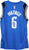Kristaps Porzingis Dallas Mavericks Signed Autographed Blue #6 Jersey Beckett COA