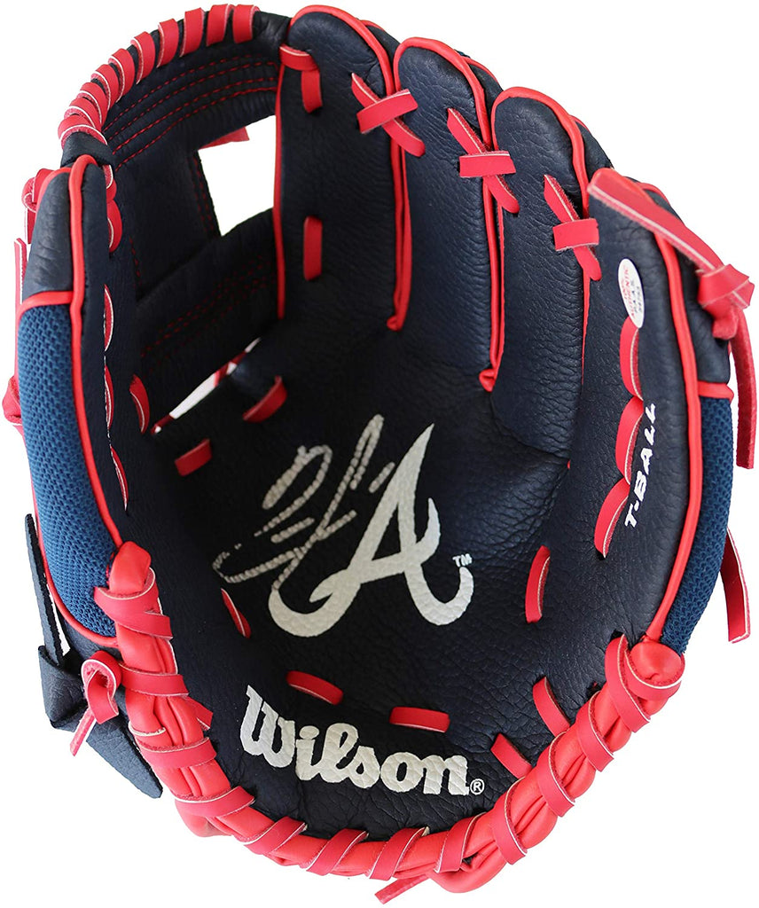 Ronald Acuna Jr. Atlanta Braves Signed Autographed Wilson Youth Glove –