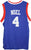 Nerlens Noel Philadelphia 76ers Signed Autographed Blue #4 Jersey