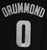Andre Drummond Detroit Pistons Signed Autographed City Edition Black #0 Jersey JSA COA