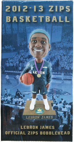 Lebron James Akron Zips Bobblehead Limited Edition out of 1500 SGA 1-26-13