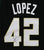 Robin Lopez Milwaukee Bucks Signed Autographed Black #42 Jersey JSA COA
