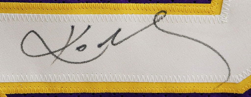 Facsimile Autographed Kobe Bryant #24 Los Angeles LA Purple