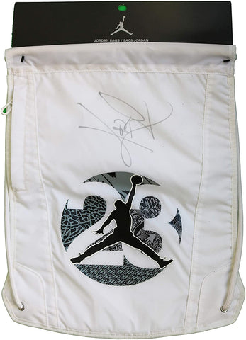 Kyrie Irving Dallas Mavericks Signed Autographed Jordan Drawstring Sling Bag JSA COA